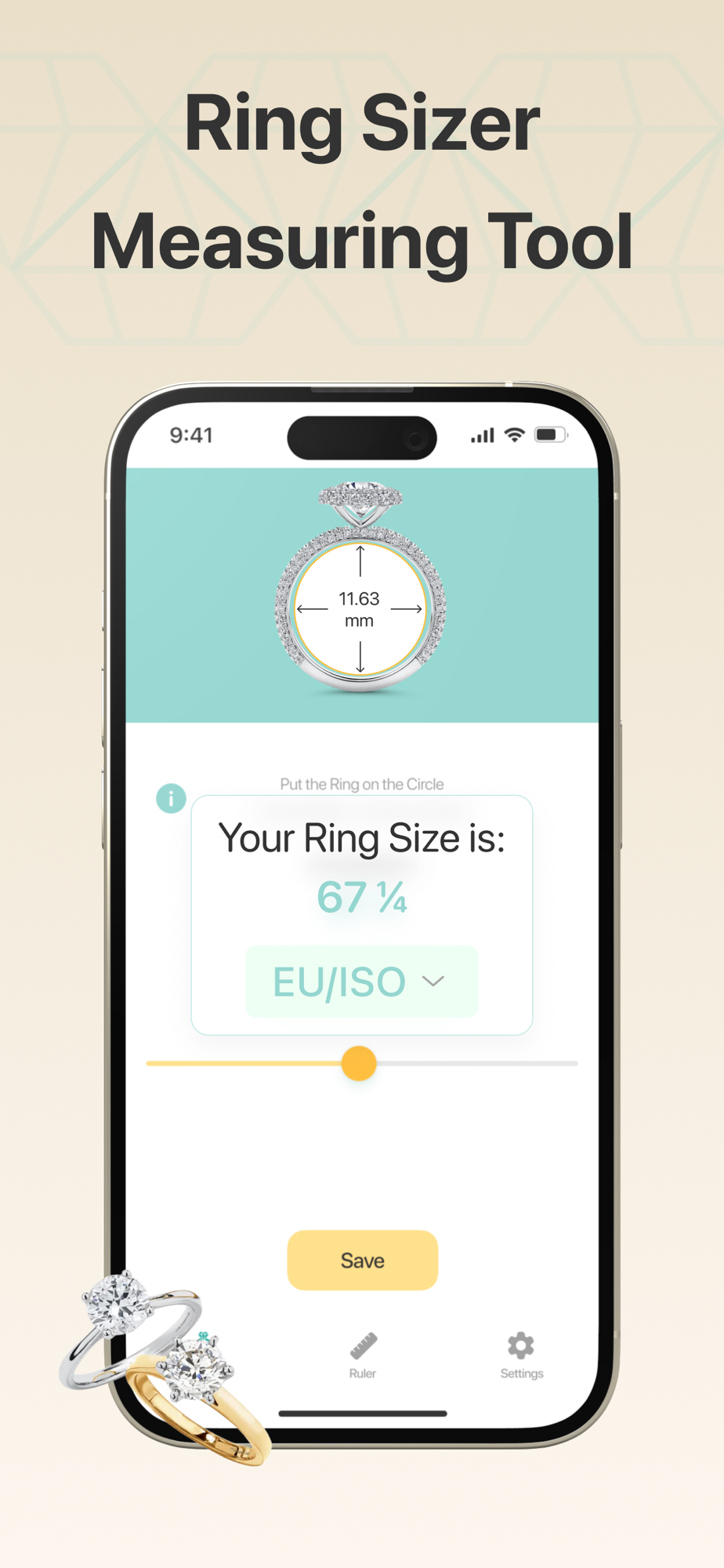 برنامه Ring Size Finder - دانلود | بازار