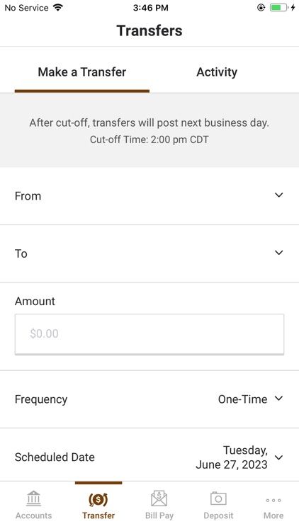 Mason Bank Mobile screenshot-3