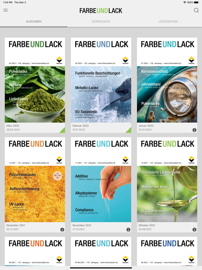 FARBE UND LACK // KIOSK APP