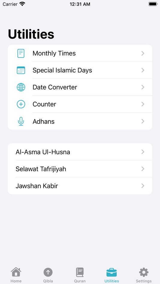 #5. Muezzin (iOS) 由: Tevfik Yucek