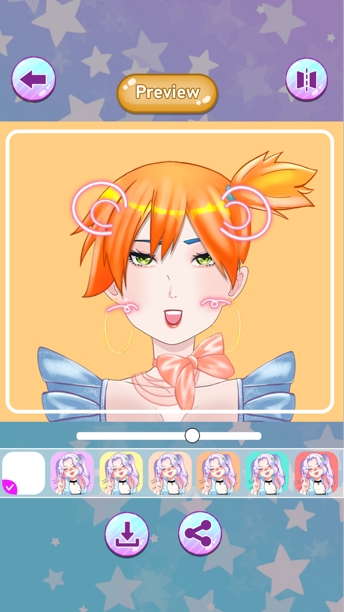 Anime Dolls Dress Up Girls