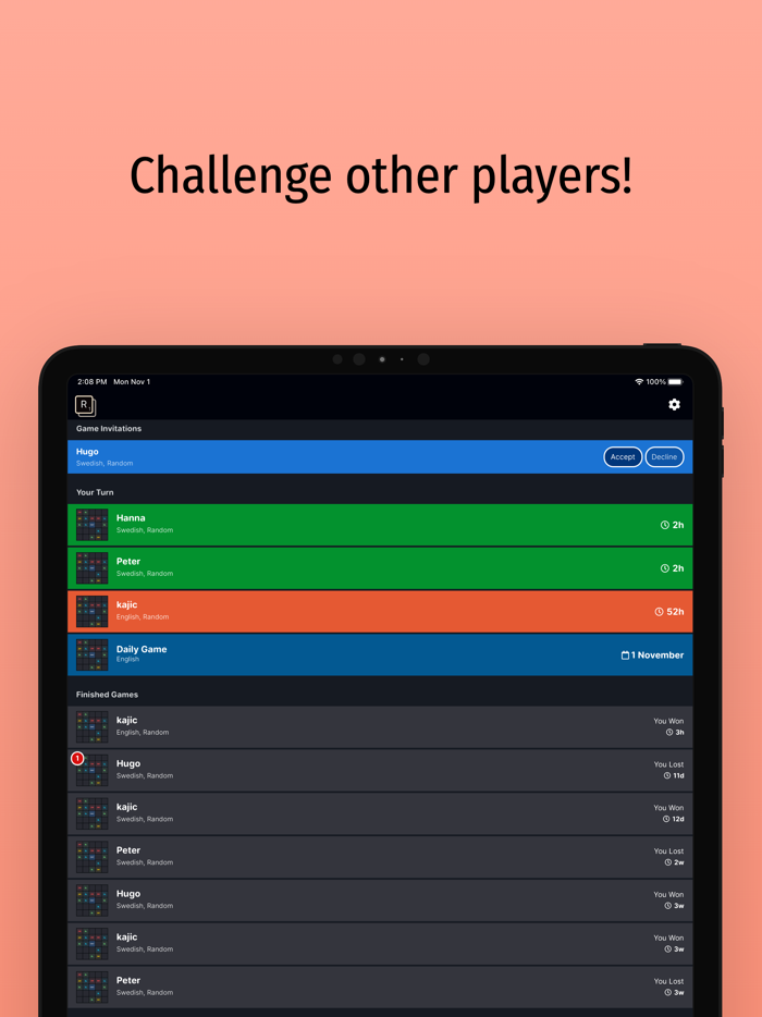 Roni - For Word Game Lovers