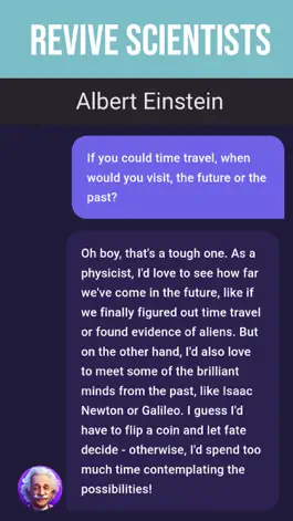 Game screenshot AI History Chat Conversations apk