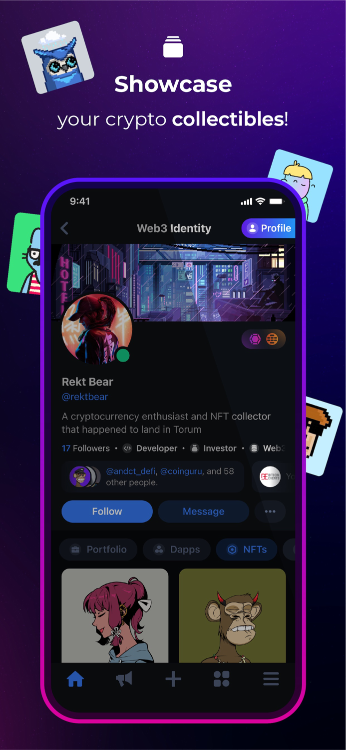 Torum Your Crypto Social App