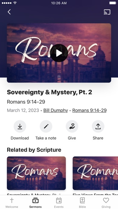 GracePointe Church VA Screenshot
