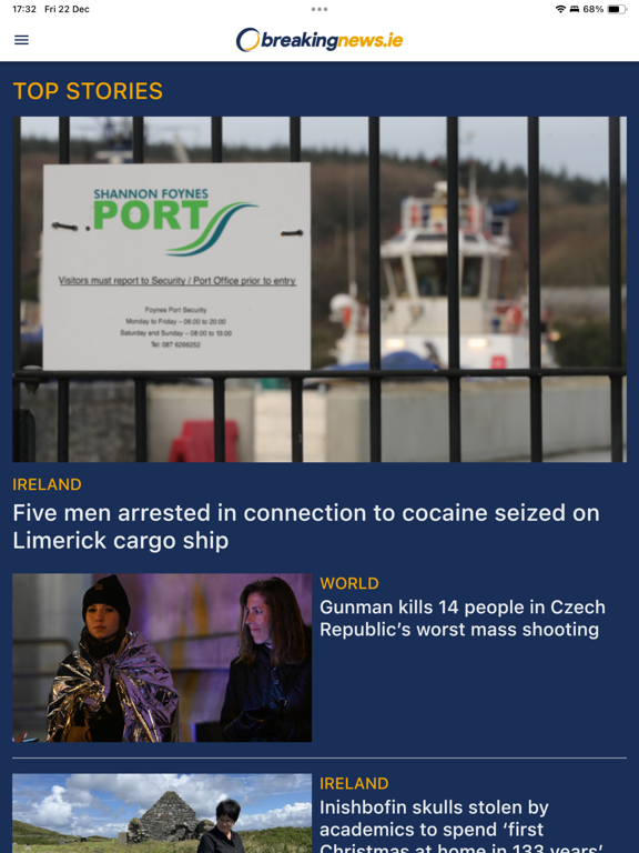 Screenshot #4 pour breakingnews.ie