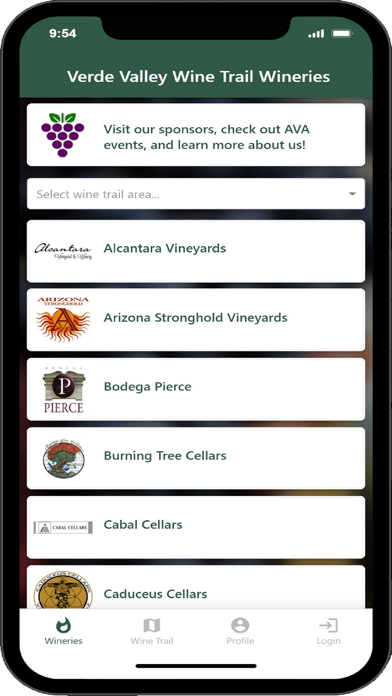 Verde Valley Wine Trail Screenshot