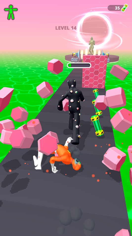 #3. Monsters Lab - Freaky Running (iOS) 由: SayGames LTD