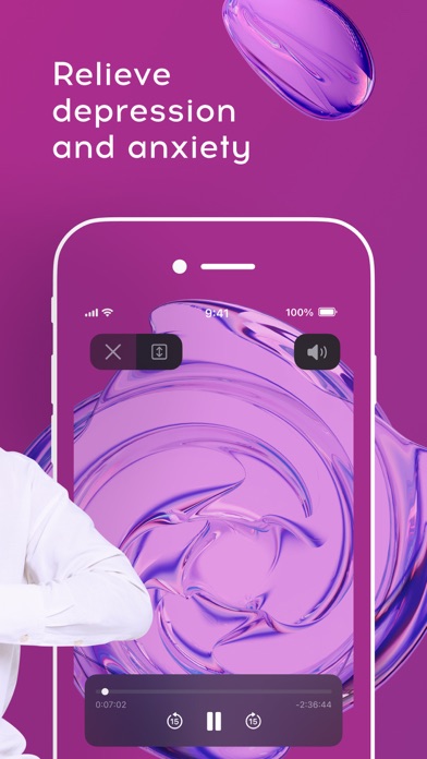 Meta Meditation Guided Breathe Screenshot