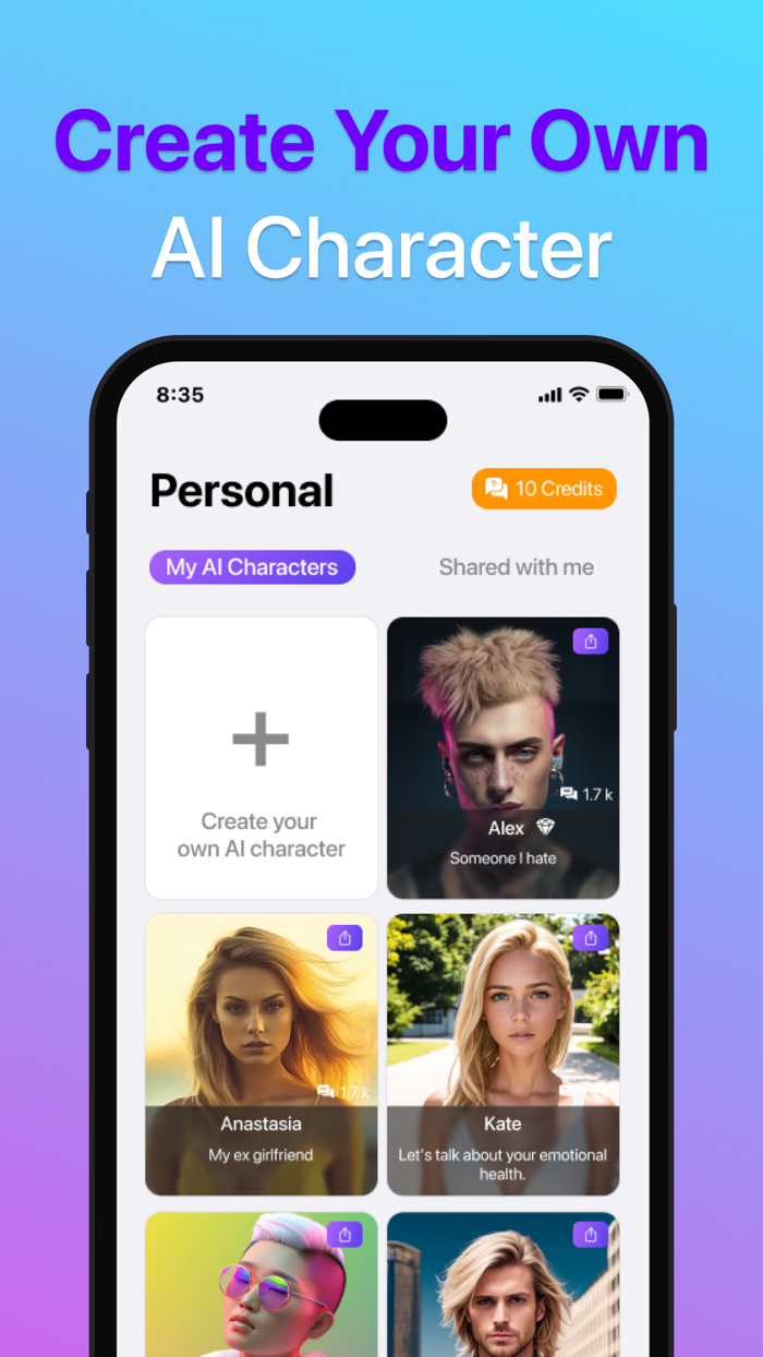 Chatty AI Roleplay Characters