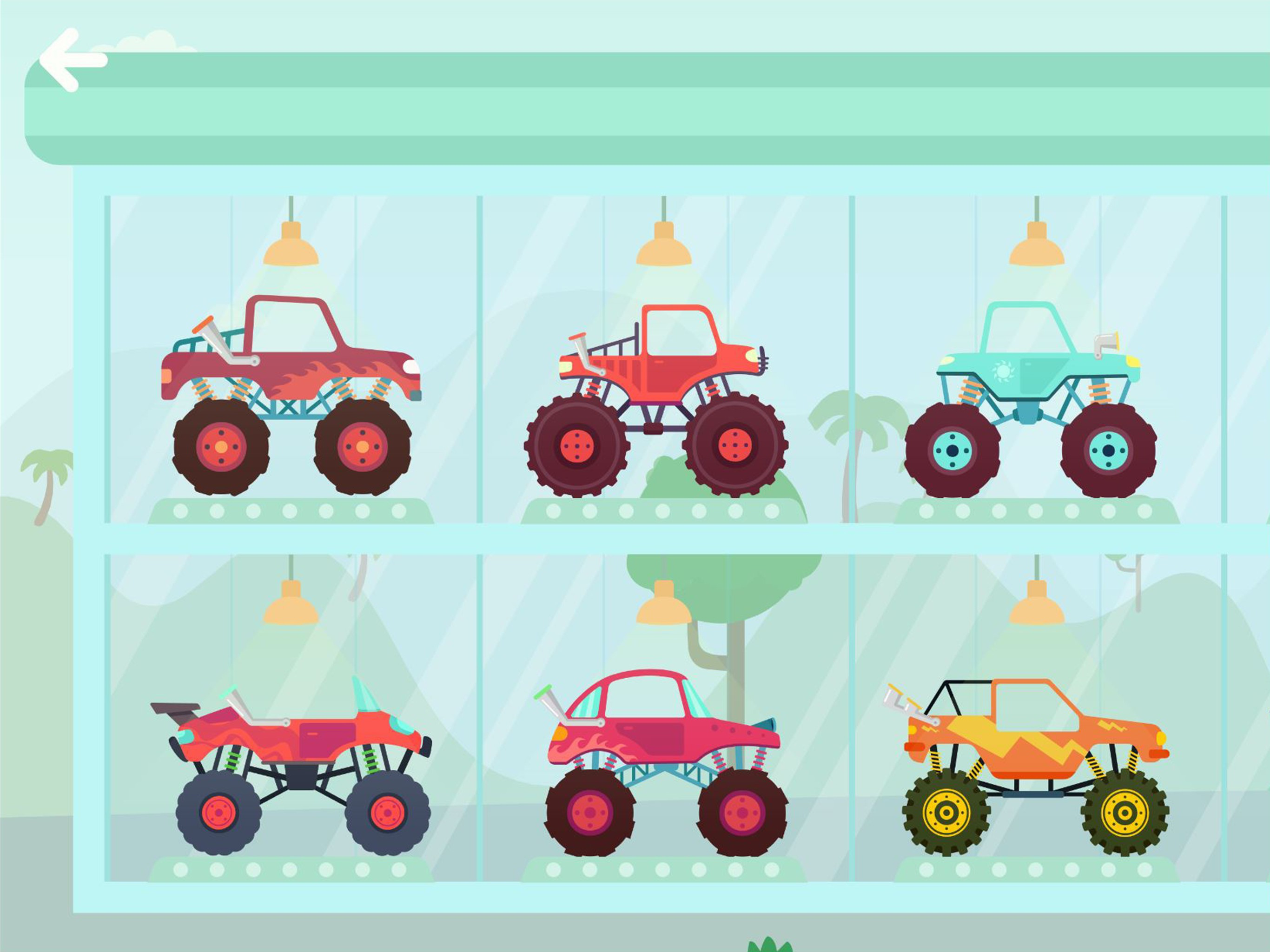 Monster Truck：Baby Racing Game