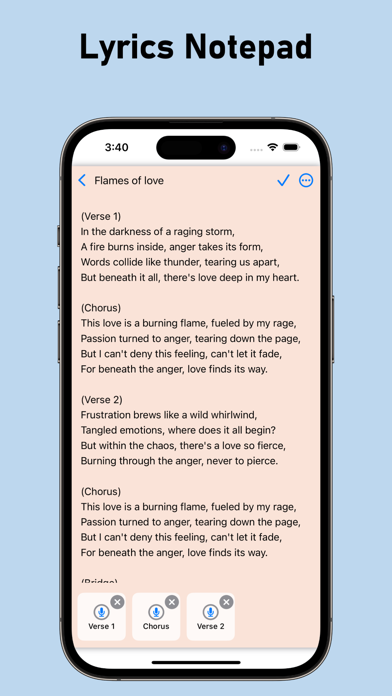 AI Lyric Generator Song Writer Screenshot