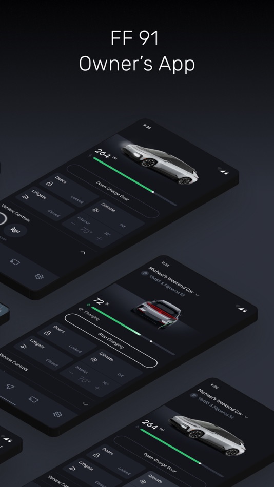 #2. FF - Owner's App (iOS) Podle: Faraday&Future Inc.