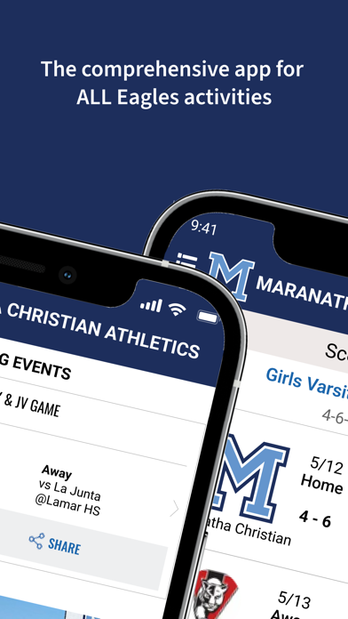 Maranatha Christian Athletics Screenshot