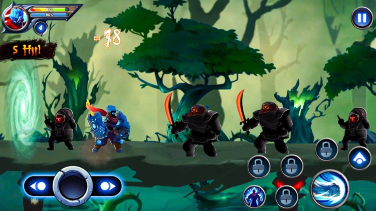 Kung Fu karate: ninja fighting