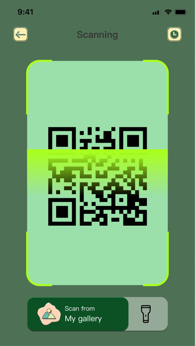 Simple Scanner-QR Code Scanner Screenshot