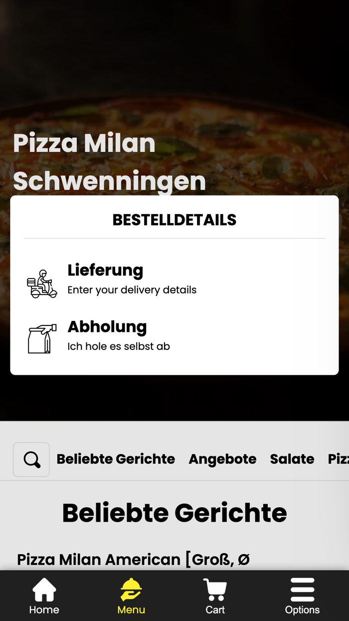 Pizza Milan Schwenningen