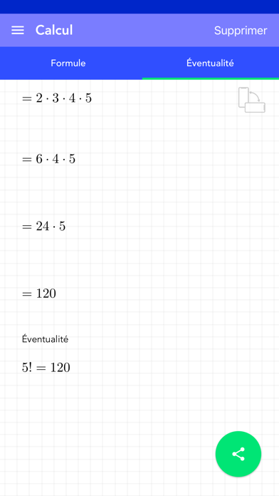 Screenshot #3 pour Coefficient binomial PRO