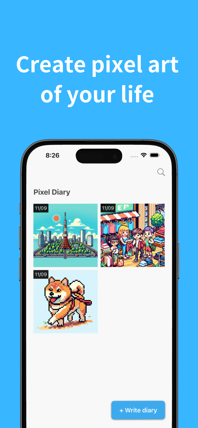 Pixel Diary - Pixel Art Life
