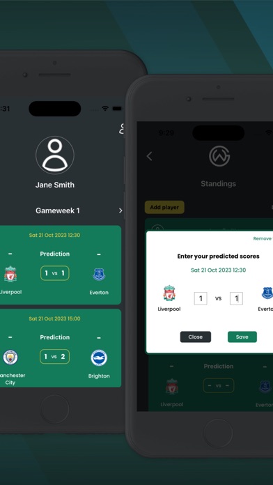 Gameweek: Football Predictor Screenshot