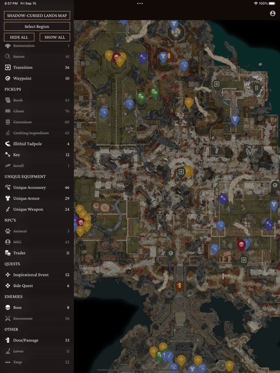 MapGenie: BG3 Mapのおすすめ画像2