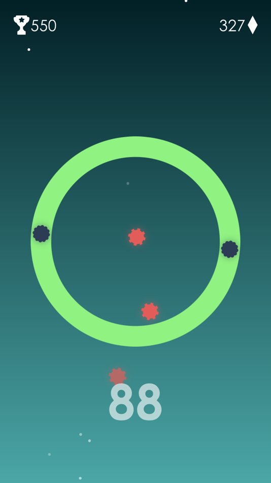 #5. Orbit Dodger (iOS) Podle: Grant Stevens-Wade