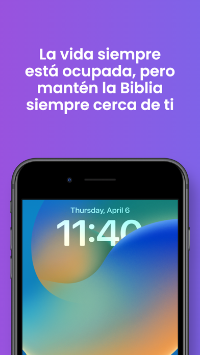 Versículo diario de la Biblia Screenshot