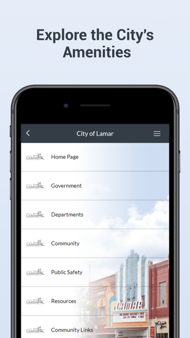 City of Lamar, Colorado Screenshot