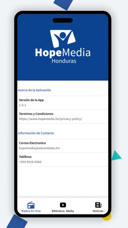Hope Media Honduras screenshot-3