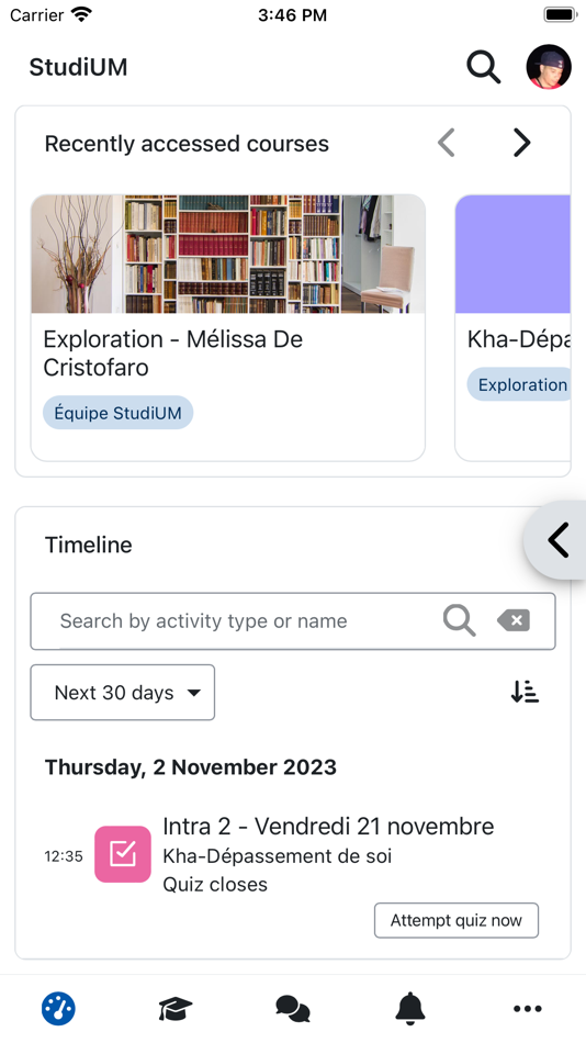 #1. StudiUM mobile (iOS) 由: Université de Montréal