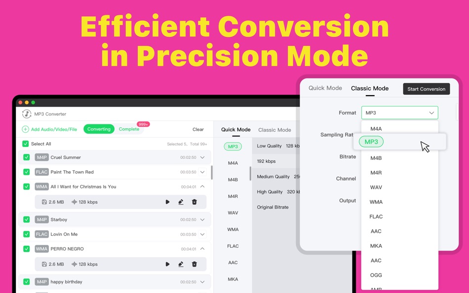 #3. Convert videos to MP3 audio (macOS) 由: 子扬 周