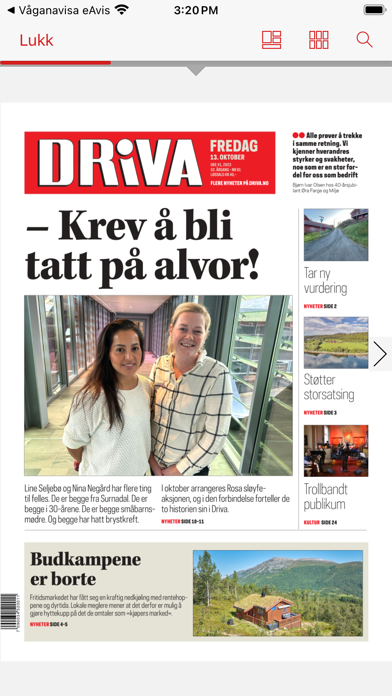 Driva eAvis Screenshot