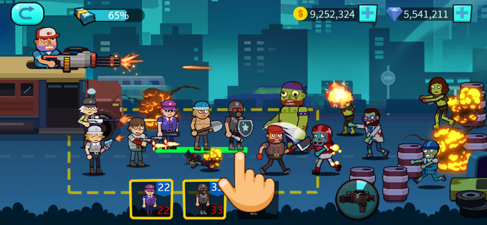 Stop Them-Kill the Zombie