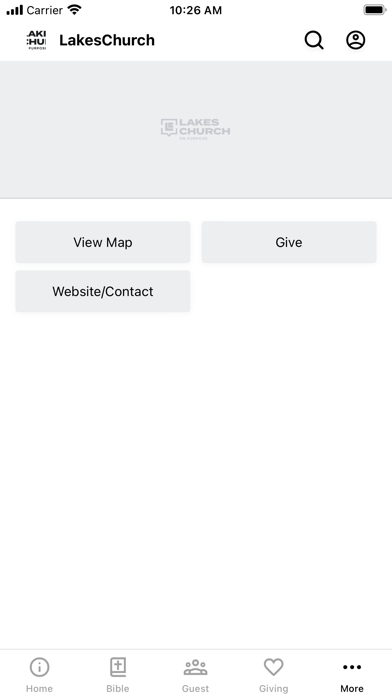 Lakes Church App Screenshot