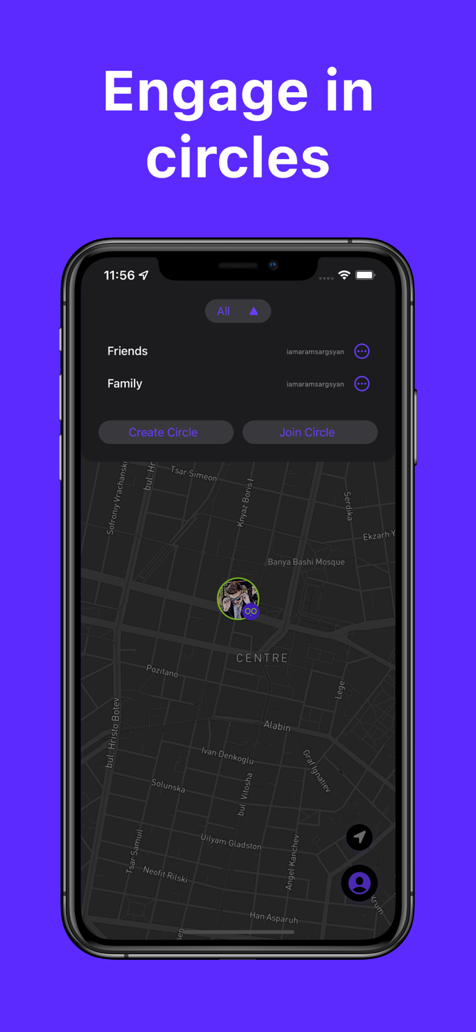 oores - find your friends