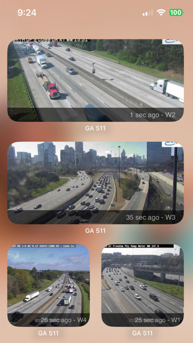 511 Georgia Traffic Cameras Screenshot