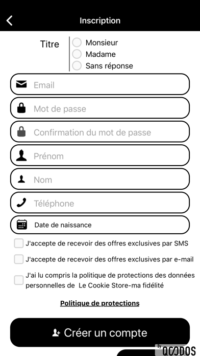 Le Cookie Store-ma fidélité Screenshot