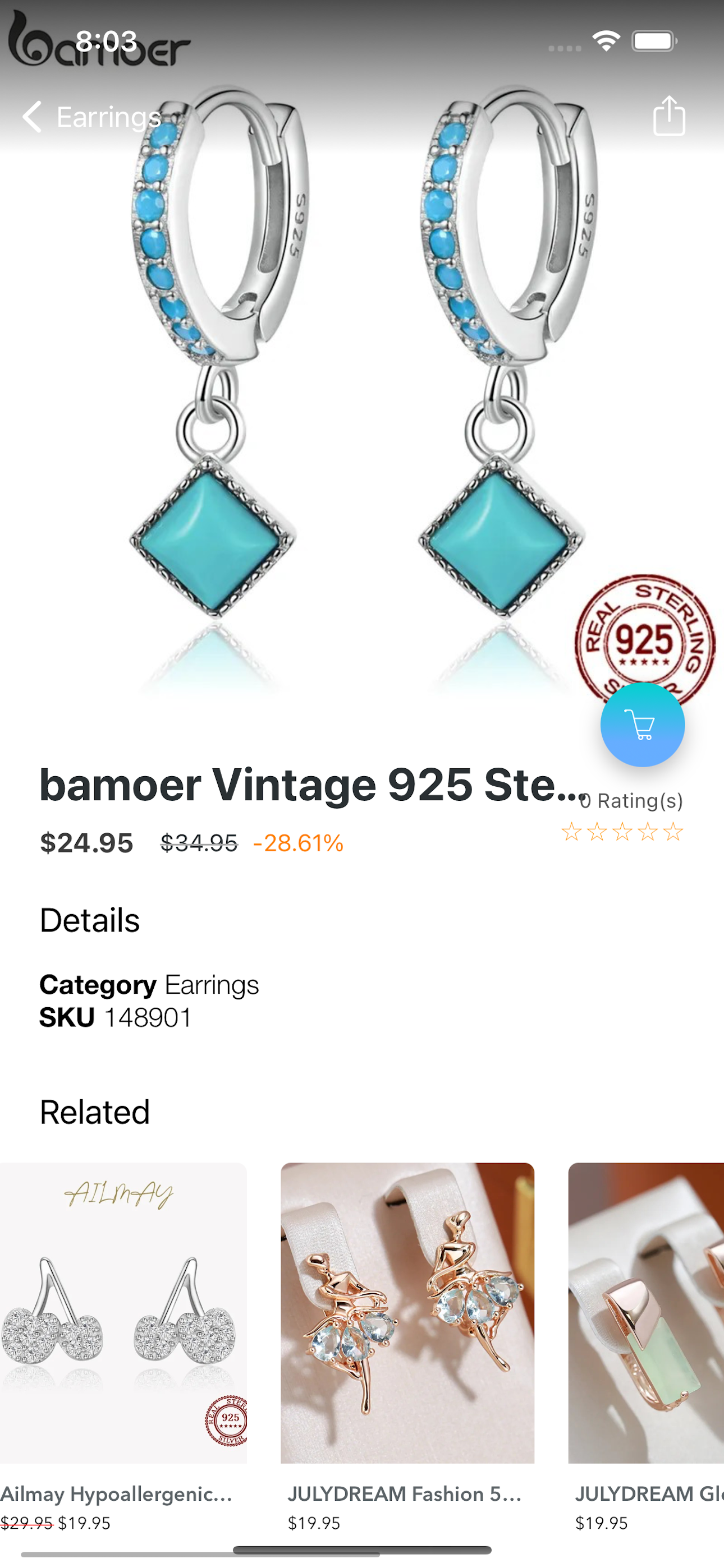 Fashion Jewelry Shopping Shop screenshot 4