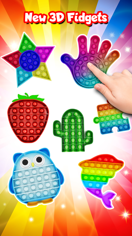 #5. Pop it - Fidget Game 3D (iOS) 由: Tech Consolidated Inc