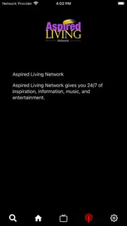 aspired living network iphone screenshot 2