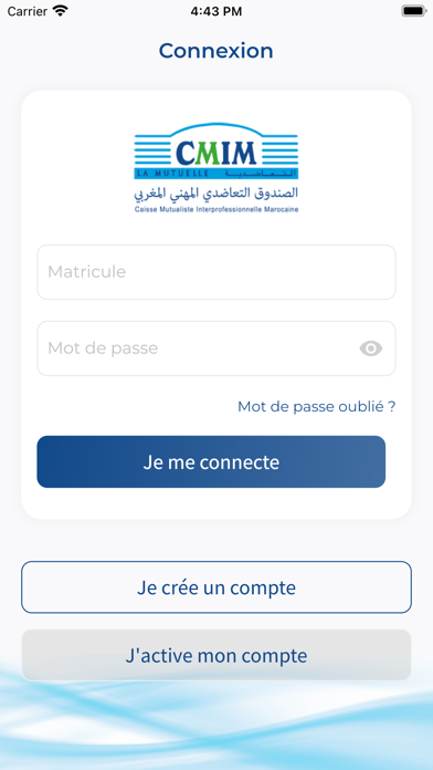CMIM Connect Screenshot