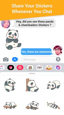 Game screenshot Panda & Cheerleaders Animated hack