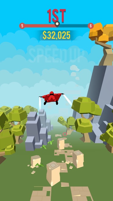 Glide Master : Wingsuit Flying Screenshot