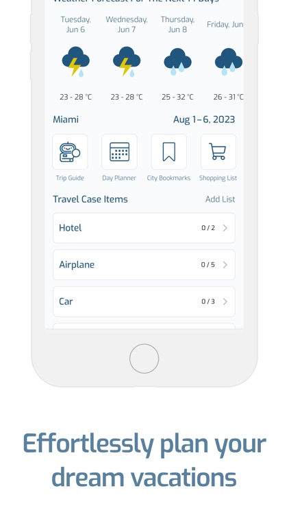 Packrist: Travel Planner