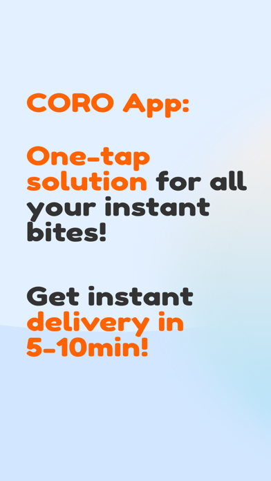 CORO: Order from Nearby Shop Screenshot