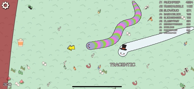 Sushi Party - Slither.io Gameplay 