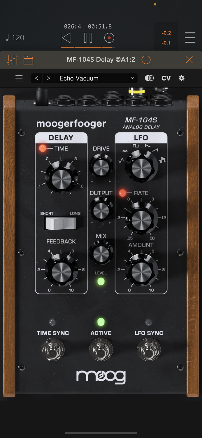 MF-104S Analog Delay