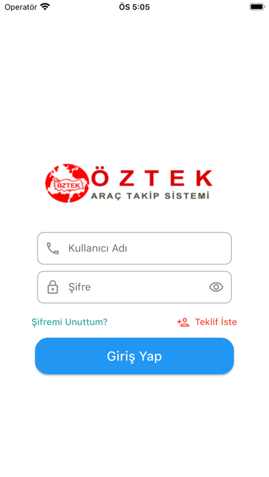 Araç Takip Öztek Screenshot