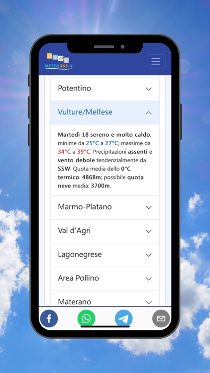 Meteo365 - Previsioni Meteo screenshot-9