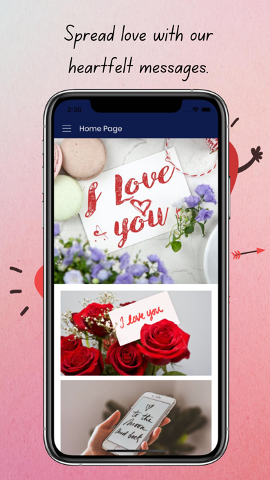 Greeting Cards & Love Messages Screenshot